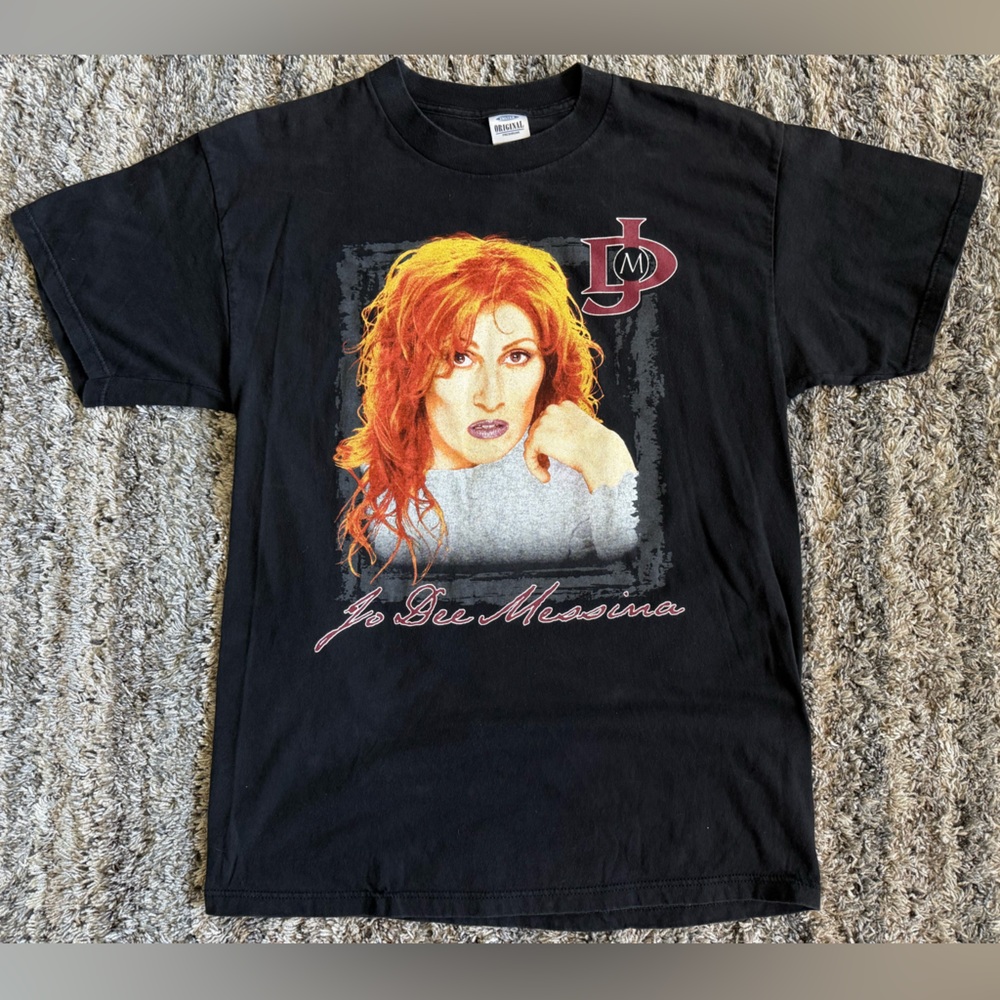VTG Jo Dee Messina Tour Tee Double Sided Graphic Tultex Country Music Concert L